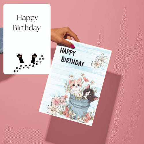 Cats Meow Happy Birthday