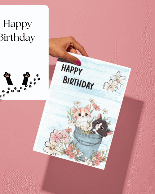 Cats Meow Happy Birthday