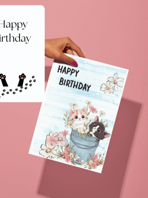 Cats Meow Happy Birthday