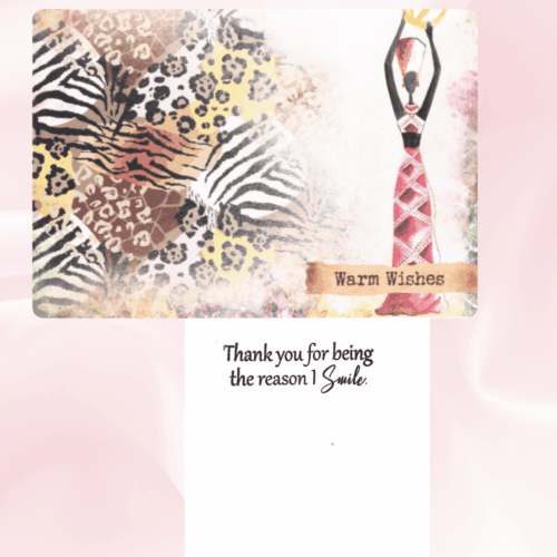 Warm Wishes Thinking of You Greeting Card