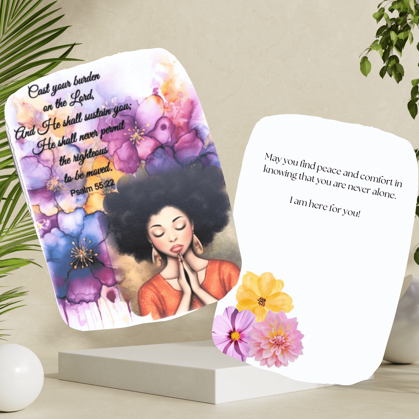 Praying for You Greeting Card