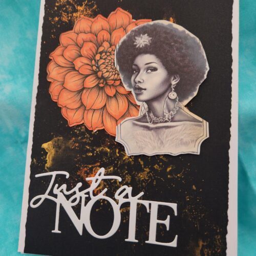 Just a Note-Encouragement Card