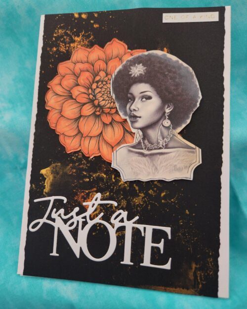 Just a Note-Encouragement Card