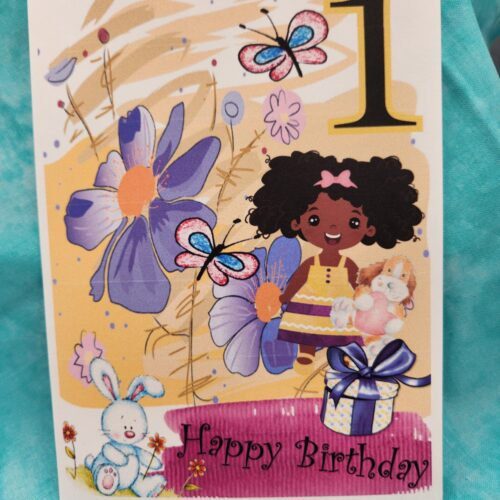 1-Year Birthday Card