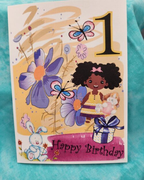 1-Year Birthday Card