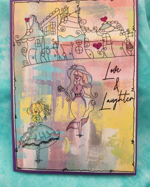 Be Beautiful - Love and Laughter - Encouragement Card