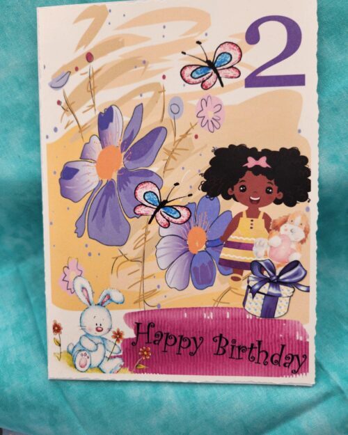 2nd Year-Birthday Card