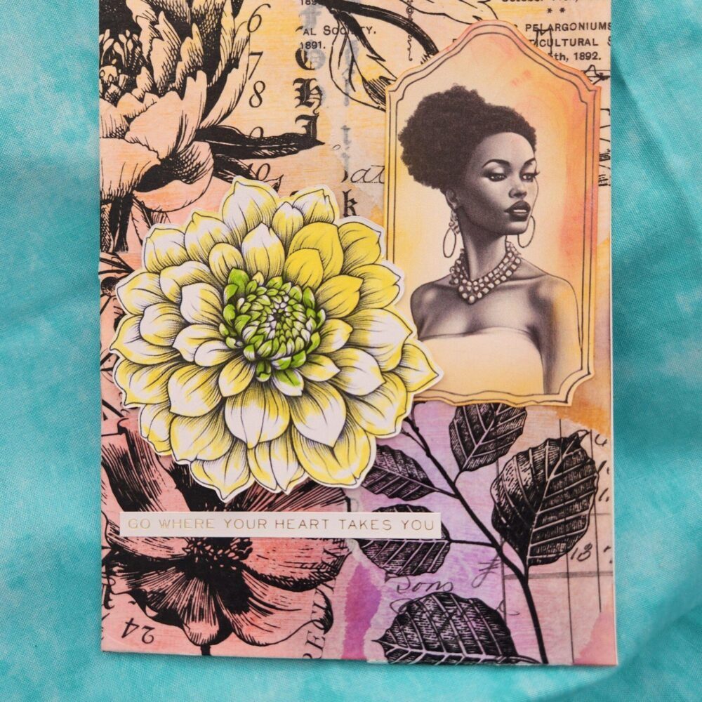 Go where your heart takes you -Encouragement Card