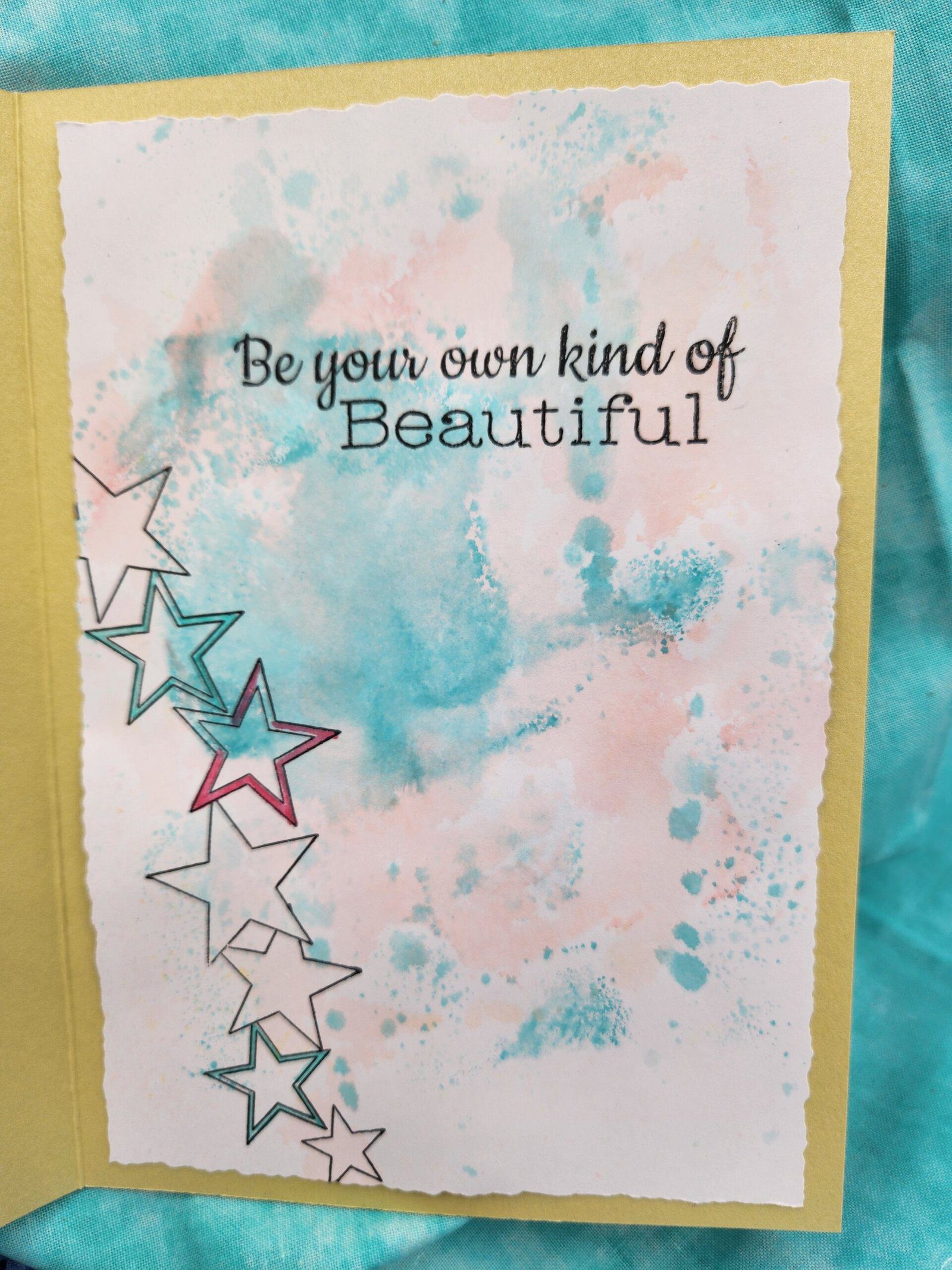 Be Your own Kind of Beautiful - All Occasion Card - Image 2