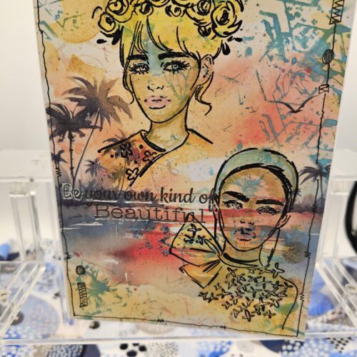 Reap a Bouquet Birthday Card