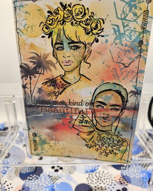 Reap a Bouquet Birthday Card