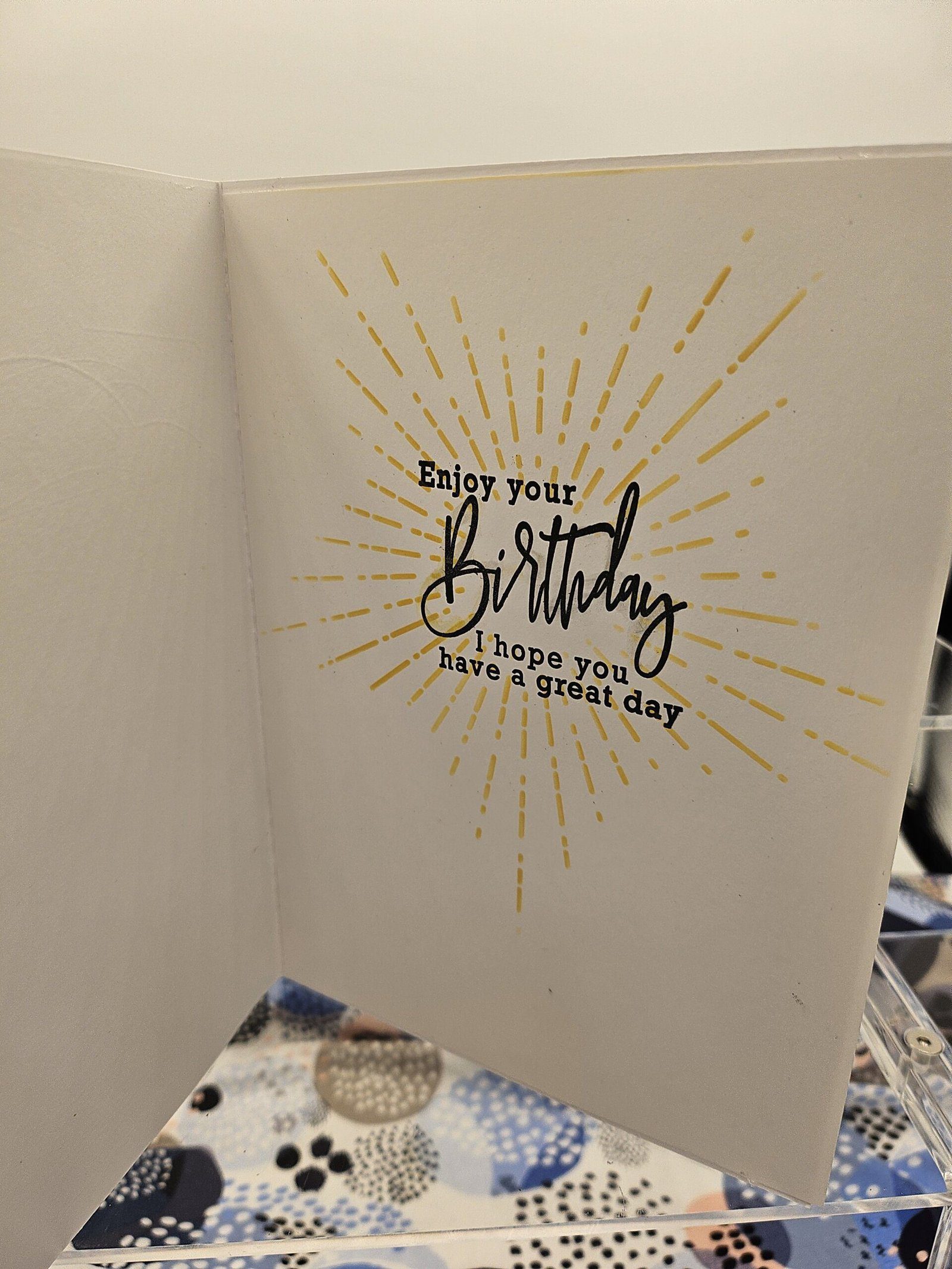 Reap a Bouquet Birthday Card - Image 2