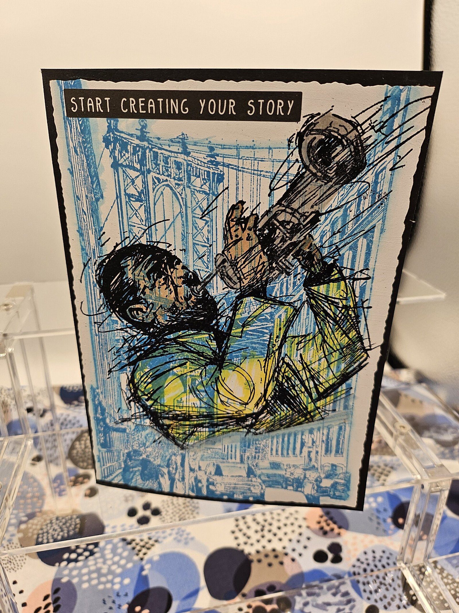 Create Your Story Greeting Card