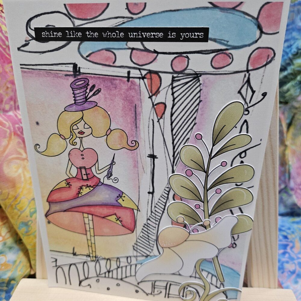 Shine Like the World is Yours - SoulSashay Teenage Birthday Card