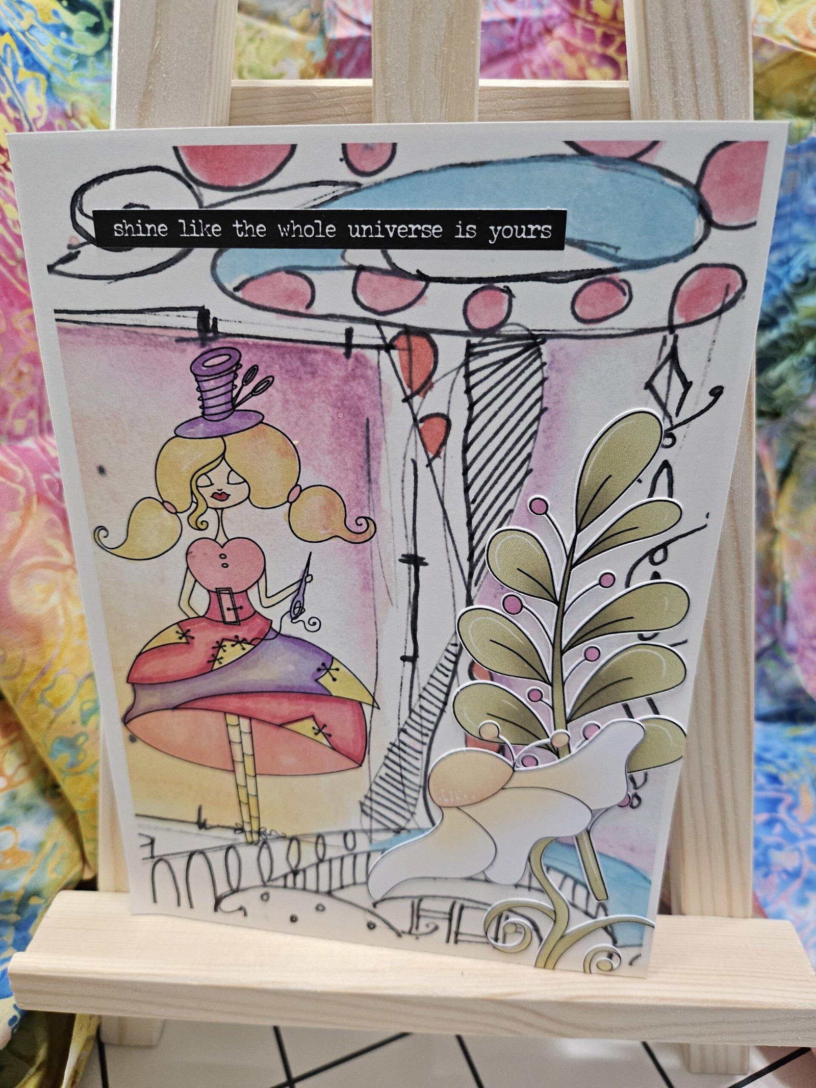 Shine Like the World is Yours - SoulSashay Teenage Birthday Card