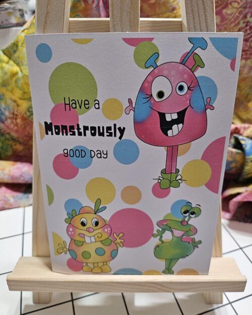Monster Birthday Card