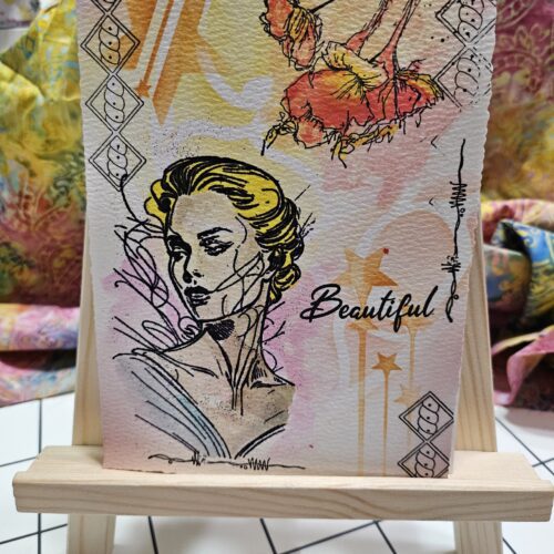 Beautiful Woman Birthday Card