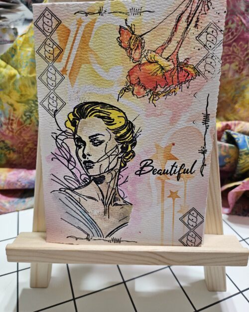 Beautiful Woman Birthday Card