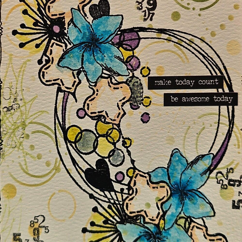 Make Today Count Birthday Card