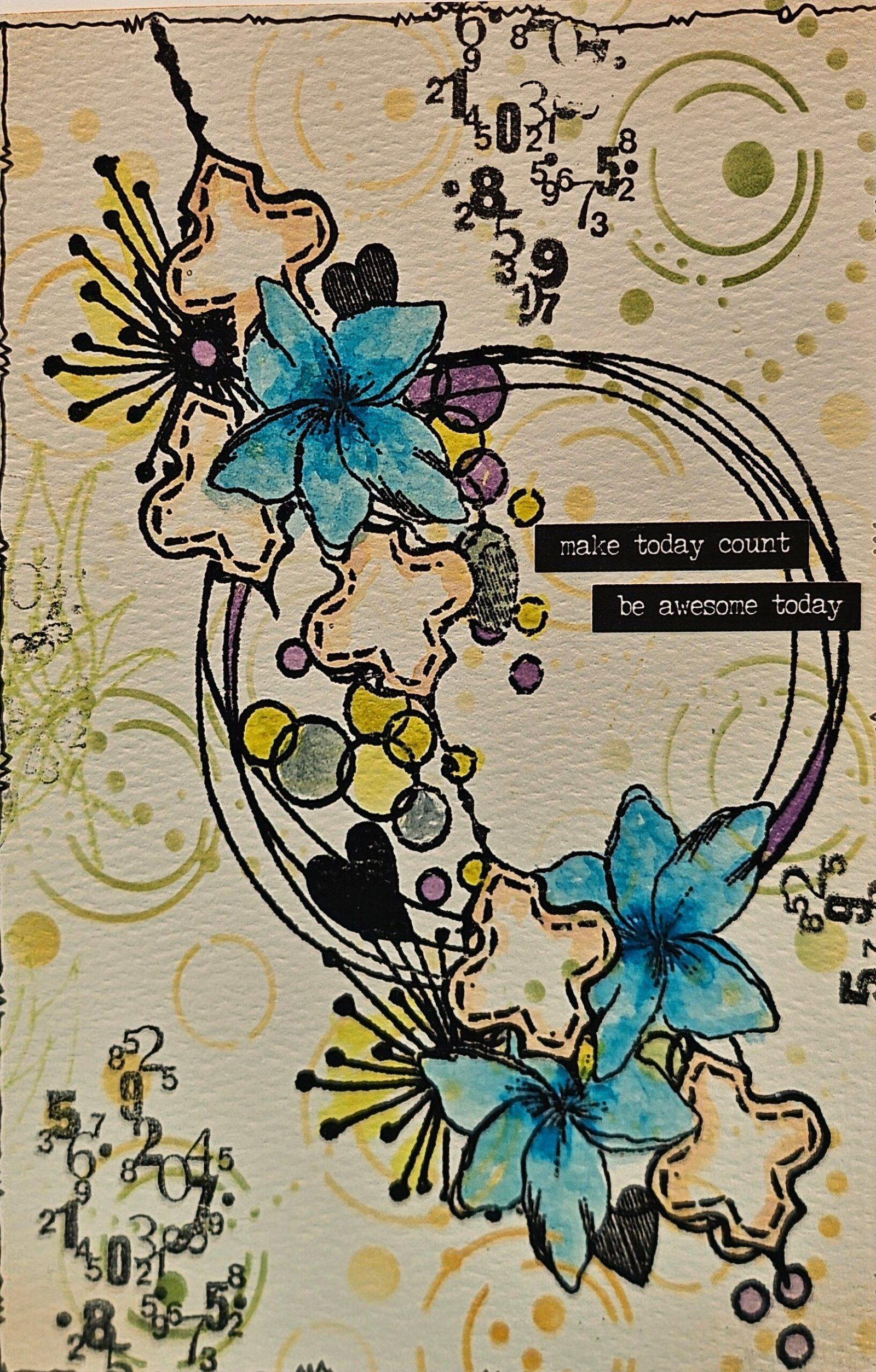 Make Today Count Birthday Card