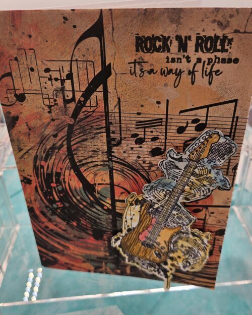 Rock & Roll Birthday Card