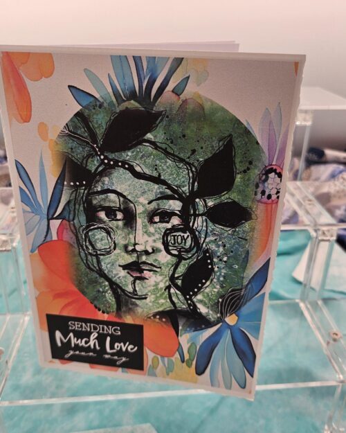 Sending Much Love Greeting Card