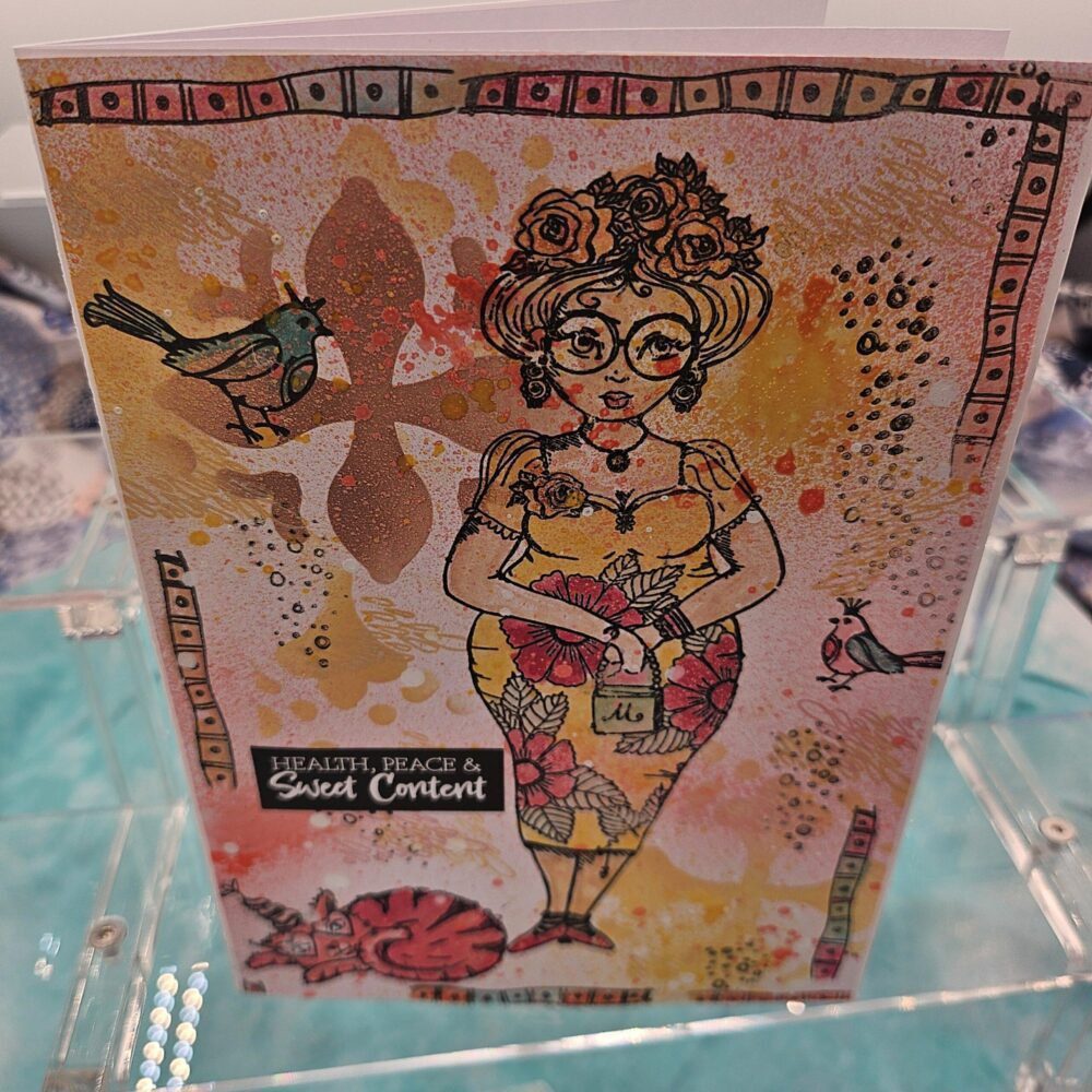 Health and Peace Greeting Card