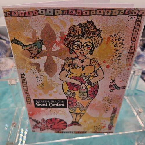 Health and Peace Greeting Card