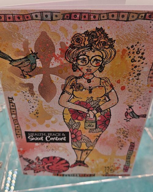 Health and Peace Greeting Card