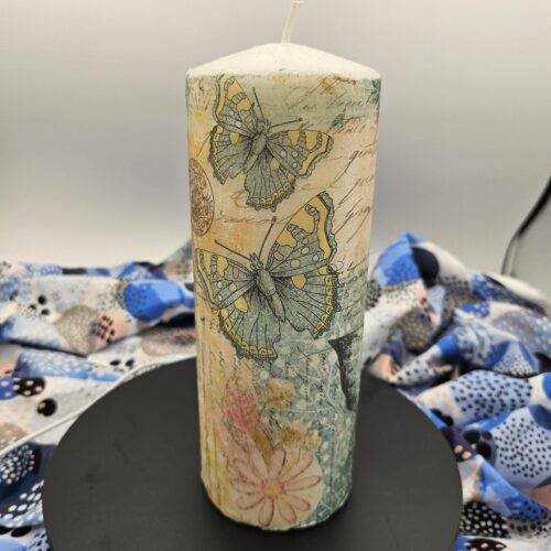 Butterfly Decor Candle