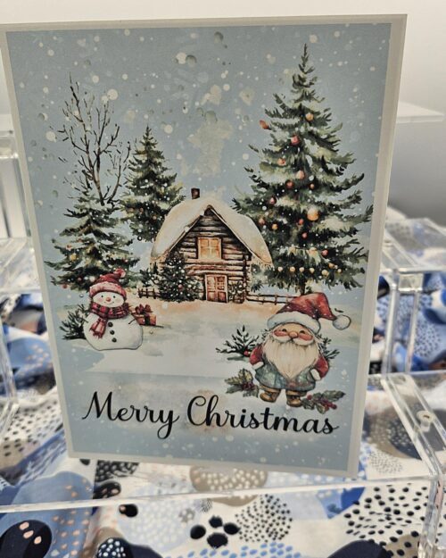 Merry Christmas Gnome Card