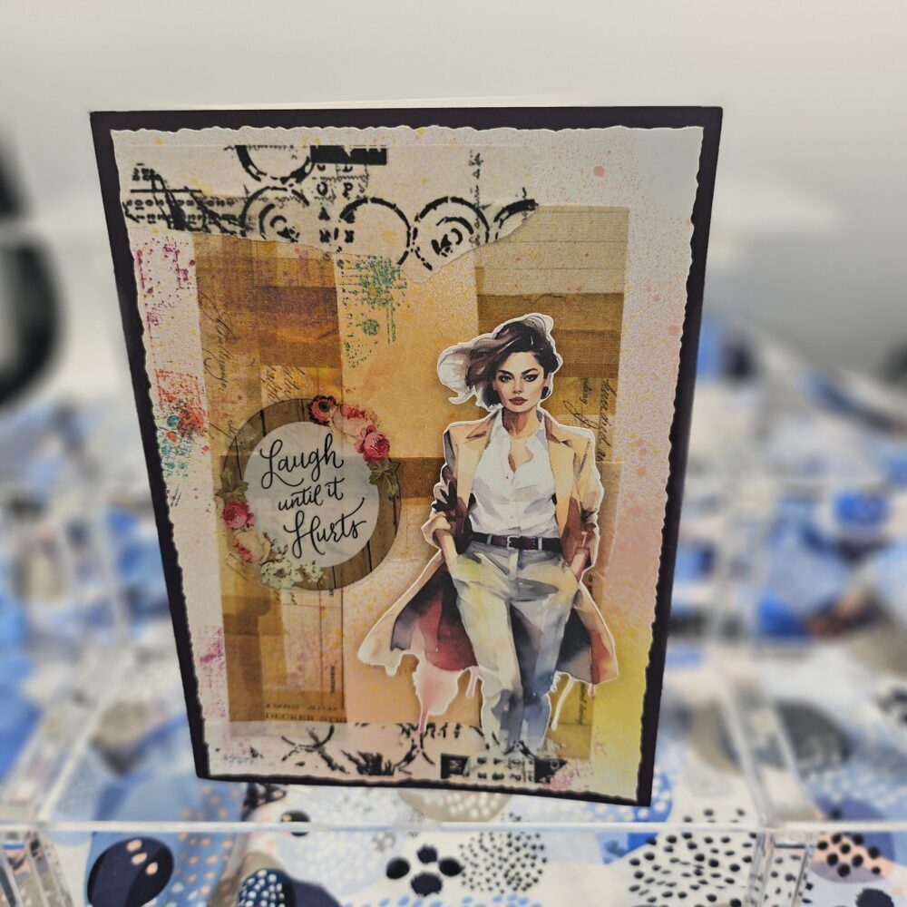 Laugh Until it Hurts Greeting Card