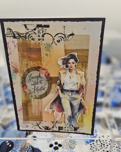 Laugh Until it Hurts Greeting Card