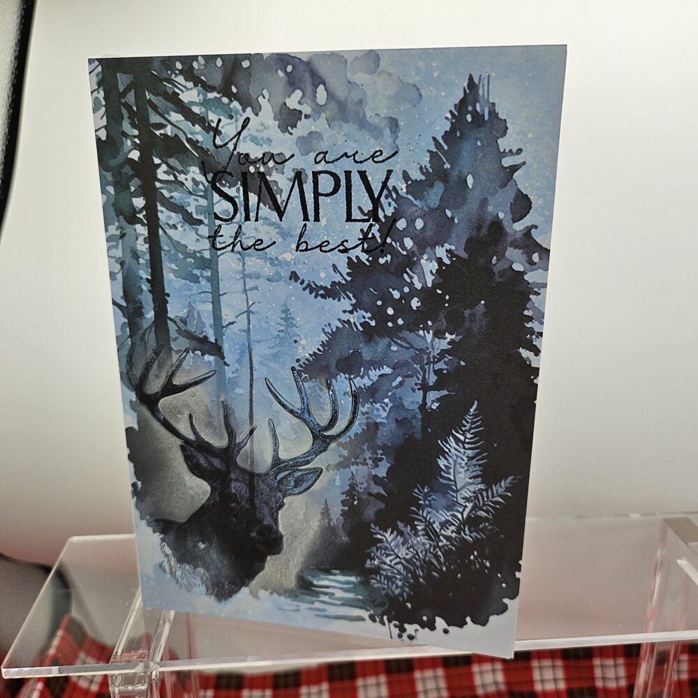 Simply the Best Birthday Card