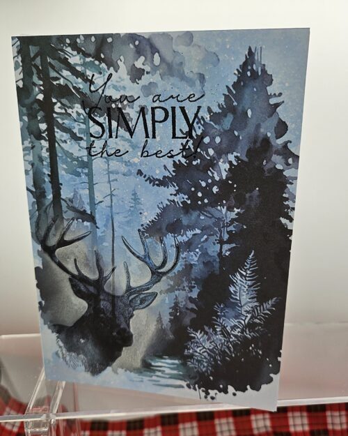 Simply the Best Birthday Card