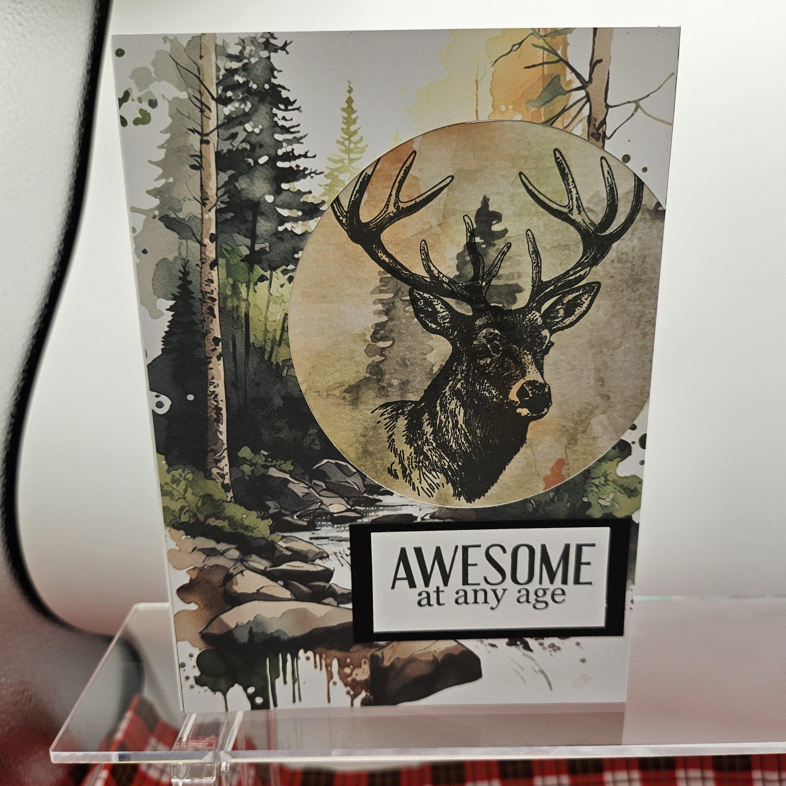 Awesome at any Age card