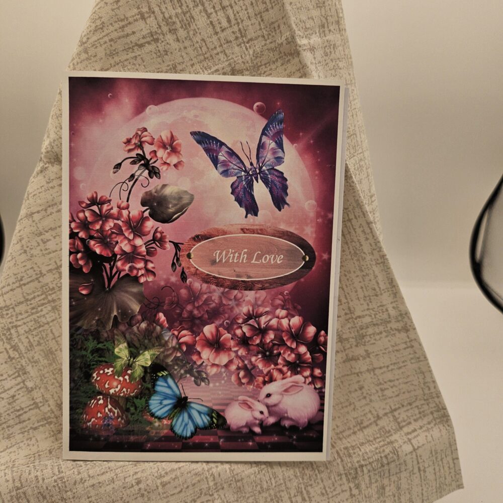 Believe in Yourself Butterfly Greeting Card