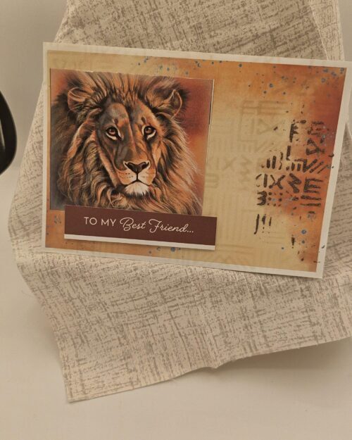 To My Best Friend Lion Card