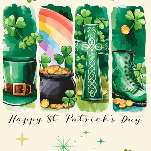 Happy Saint Patrick's Day Greeting Card