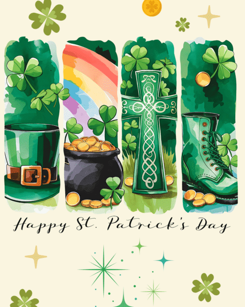 Happy Saint Patrick's Day Greeting Card