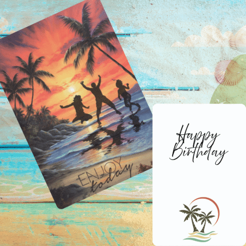 Summer Fun Birthday Greeting Card