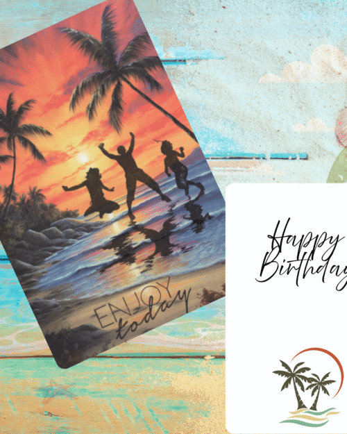 Summer Fun Birthday Greeting Card