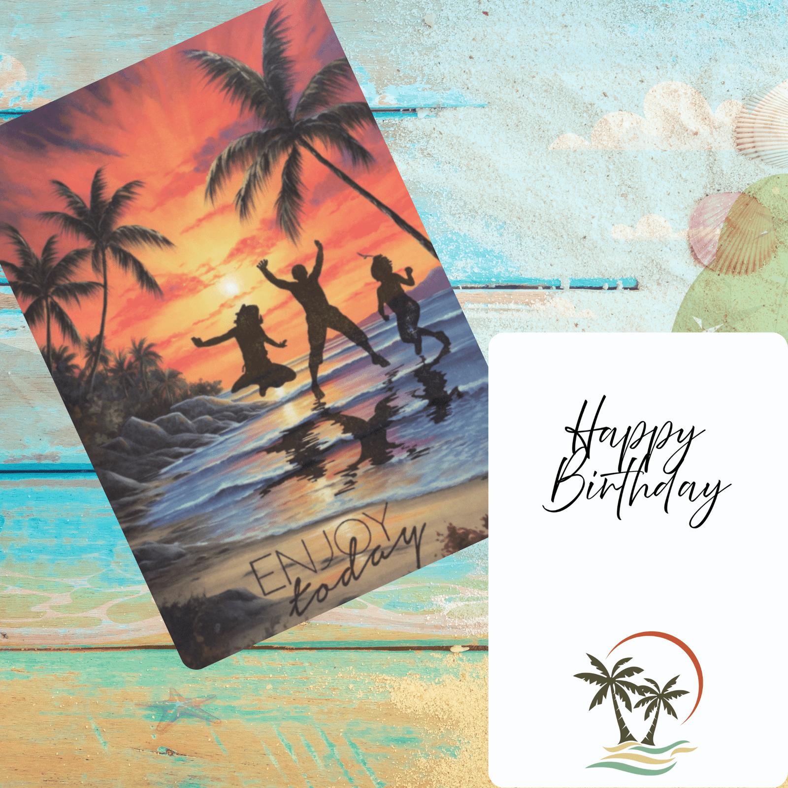 Summer Fun Birthday Greeting Card