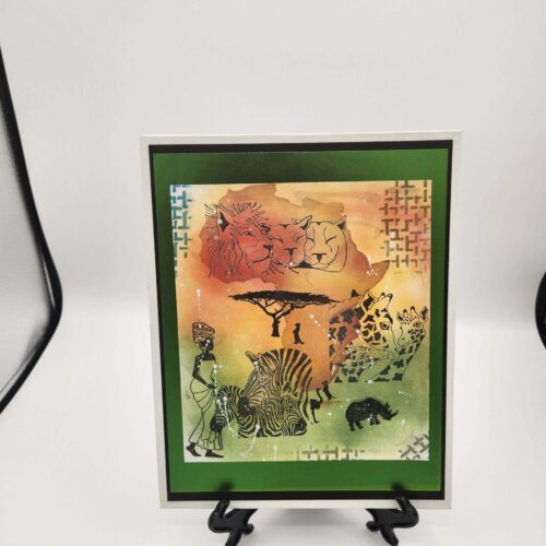 artful horizons animals serenading in africa