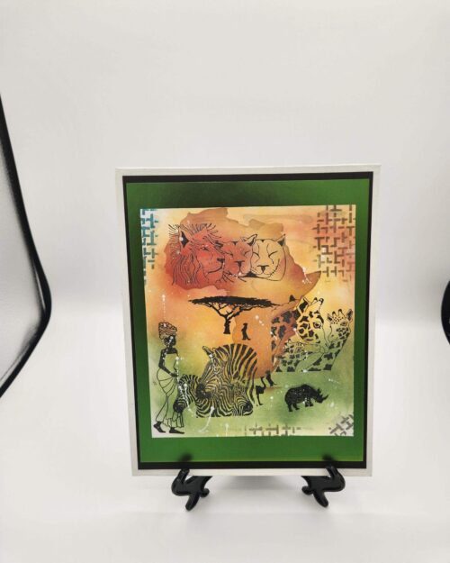 artful horizons animals serenading in africa