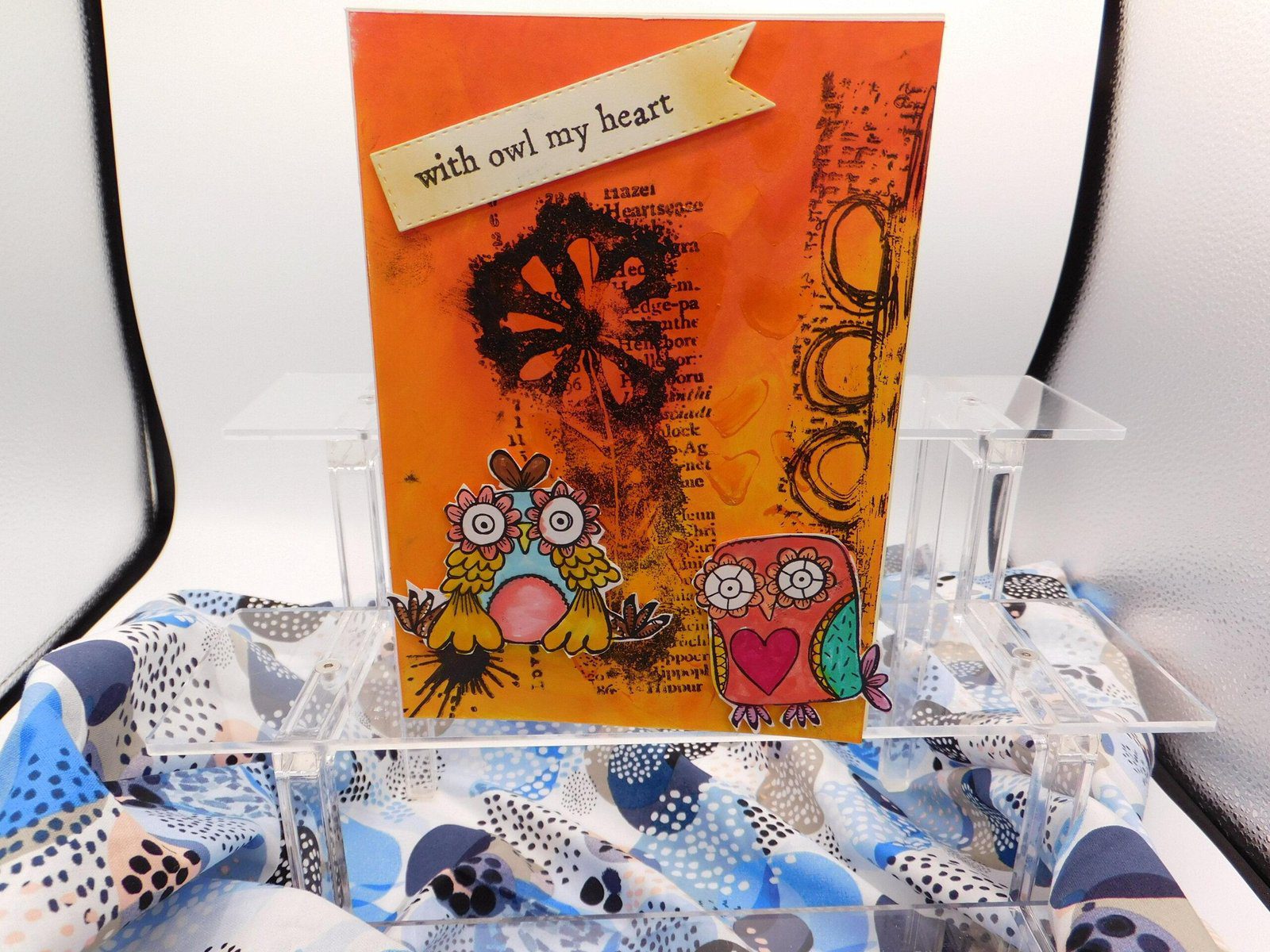 With Owl my Heart Birthday Card