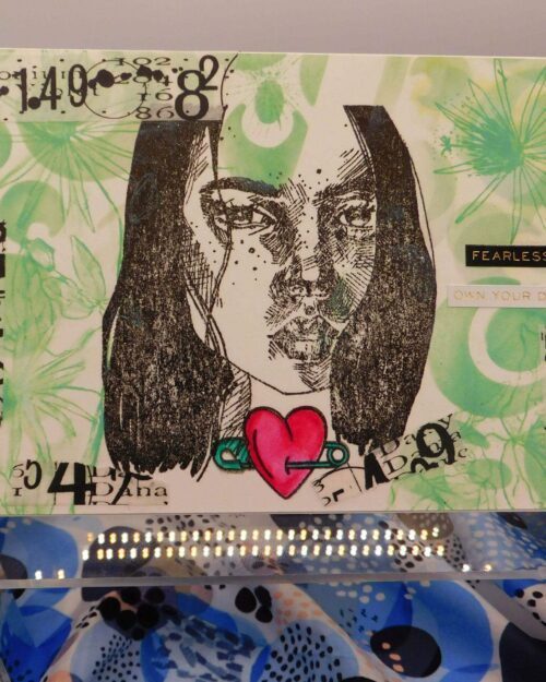 fearless own your dreams greeting card