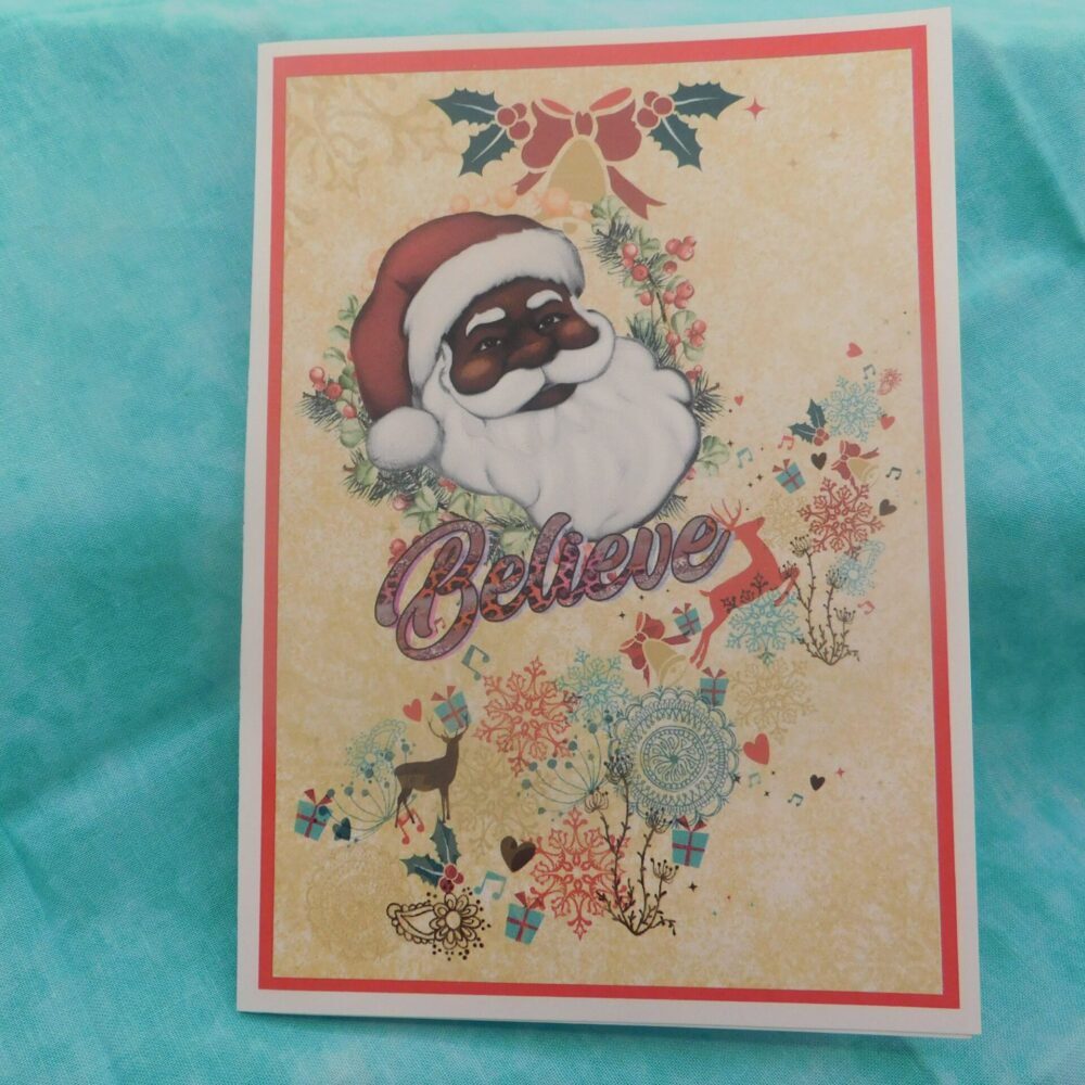 Believe Christmas Greeting Card