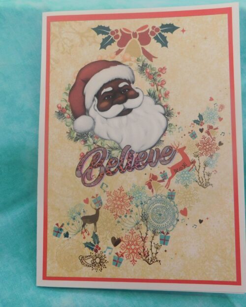 Believe Christmas Greeting Card