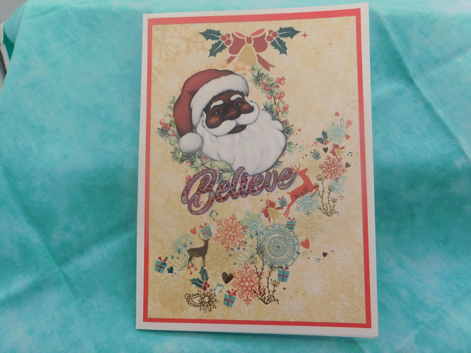 Believe Christmas Greeting Card